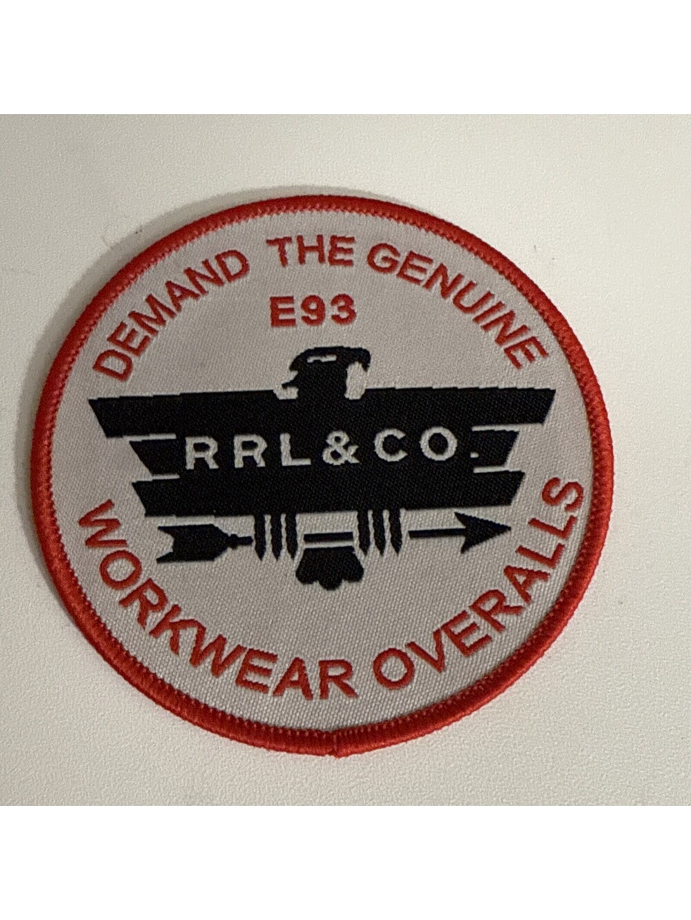 LARGE POLO RALPH LAUREN PATCHES RRL Workwear Overalls Demand The Genuine 3 INCH